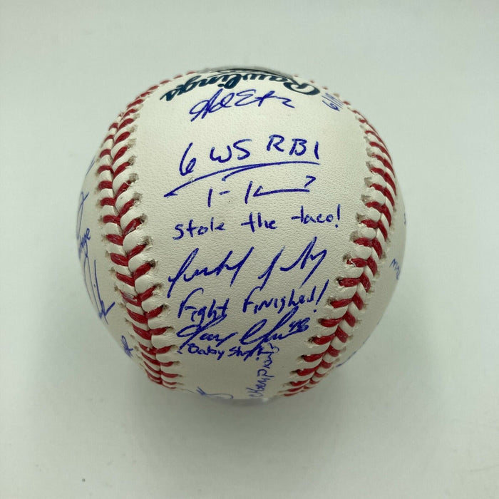 2019 Washington Nationals World Series Champs Team Signed Baseball Fanatics Holo