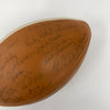 1969 Texas Longhorns National Champions Team Signed Football 55 Sigs Beckett COA