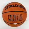 Magic Johnson Signed Heavily Inscribed STATS Basketball 18/32 JSA & Steiner COA