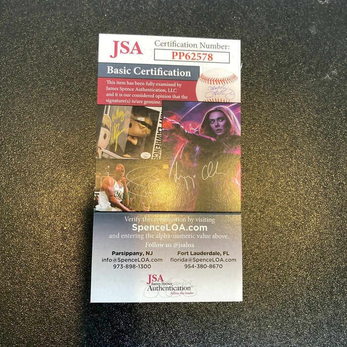 Carl Yastrzemski Signed Mini Bat From Actual Fenway Park Sculpture Wood JSA COA