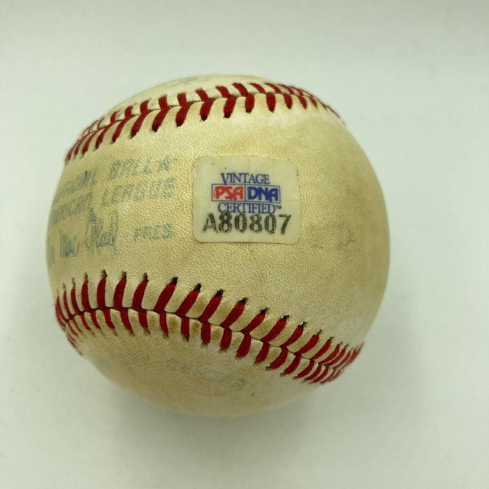 Hank Greenberg Single Signed American League Baseball PSA DNA & JSA Graded 8