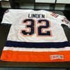 Trevor Linden Signed Authentic New York Islanders Game Model Jersey With JSA COA