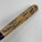 Hall Of Fame Multi Signed Baseball Bat 25 Sigs Chipper Jones JSA COA