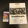 Mira Sorvino Signed Autographed Beautiful Girls Original Movie Script JSA COA