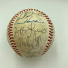 1987 All Star Game Team Signed Baseball Gary Carter Tony Gwynn Ozzie Smith