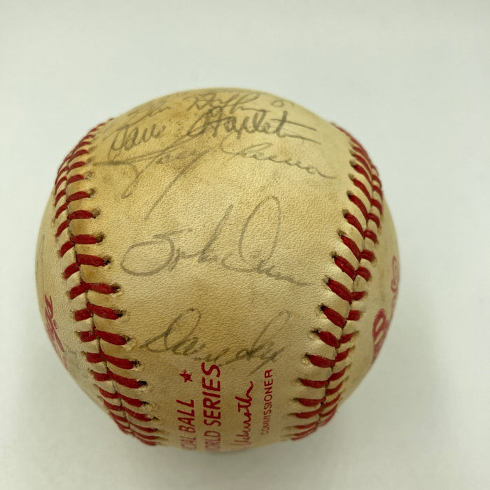 1986 Boston Red Sox AL Champs Team Signed 1986 World Series Game Baseball