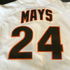 Willie Mays Signed San Francisco Giants Game Issued Jersey JSA Graded MINT 9