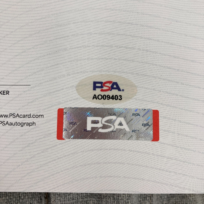 Joe Dimaggio Signed Autographed 1950's Baseball Jersey PSA DNA COA