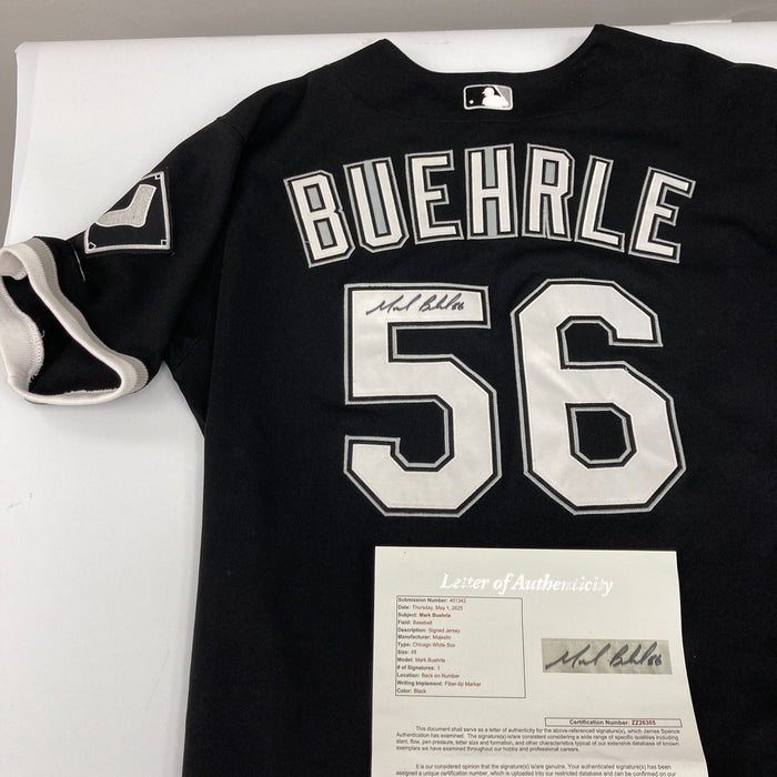 Mark Buehrle Signed Game Used 2007 Chicago White Sox Jersey JSA COA
