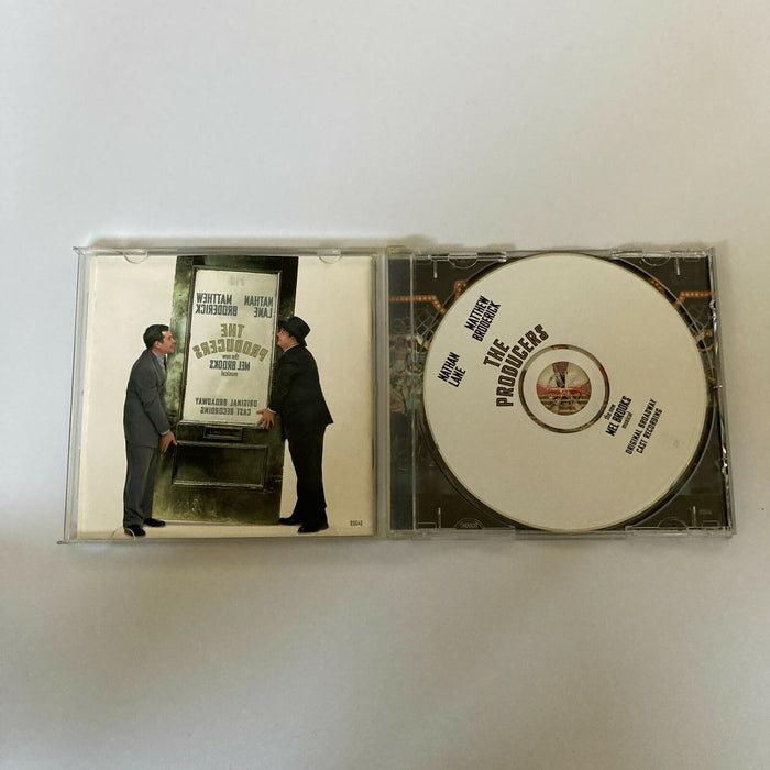 Mel Brooks, Matthew Broderick & Nathan Lane Signed The Producers CD JSA COA