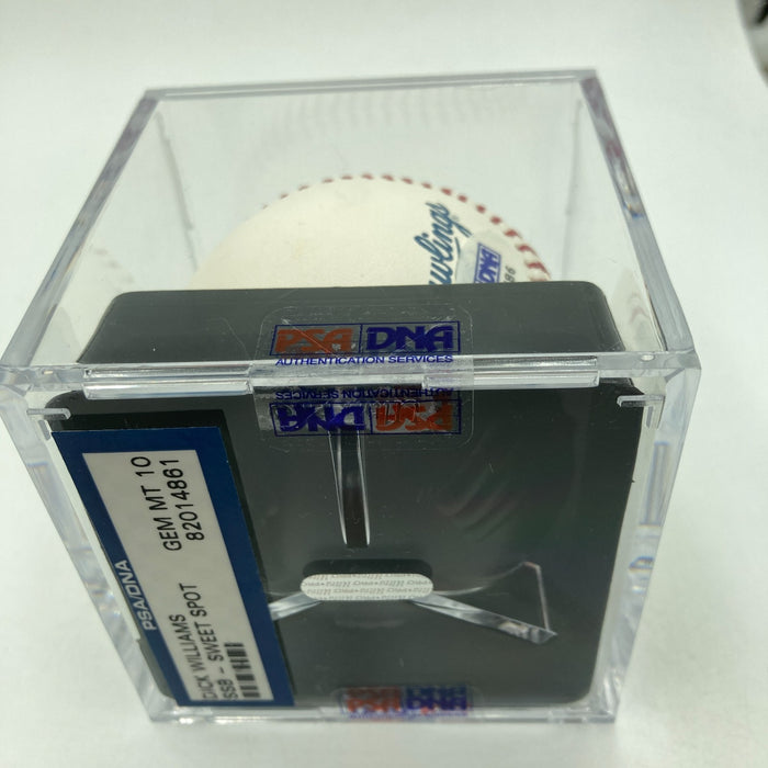 Dick Williams HOF 2008 Signed Major League Baseball PSA DNA Graded 10 GEM MINT
