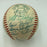 1955 Boston Red Sox Team Signed American League Baseball JSA COA