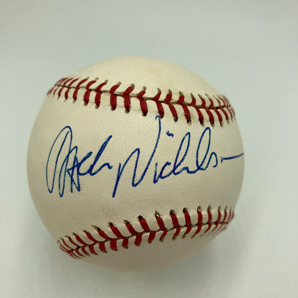 Jack Nicholson Single Signed National League Baseball PSA DNA COA