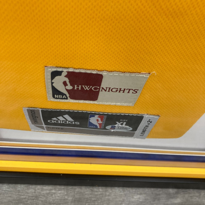 2016–17 Golden State Warriors NBA Champs Team Signed Jersey Beckett COA