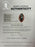 Walter Payton Signed Art NFL Wilson Game Football Beckett COA