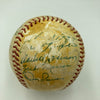 1958 New York Yankees World Series Champs Team Signed Baseball JSA COA