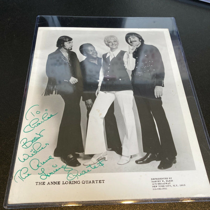 The Anne Loring Quartet Signed Autographed Program