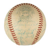 Beautiful 1954 New York Yankees Team Signed Baseball Mickey Mantle PSA DNA COA