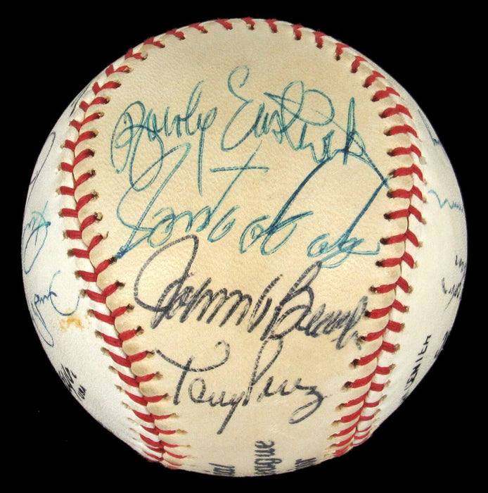 1976 Cincinnati Reds World Series Champs Team Signed Baseball JSA COA
