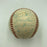 1960 Milwaukee Braves Team Signed Baseball Hank Aaron Eddie Mathews Warren Spahn