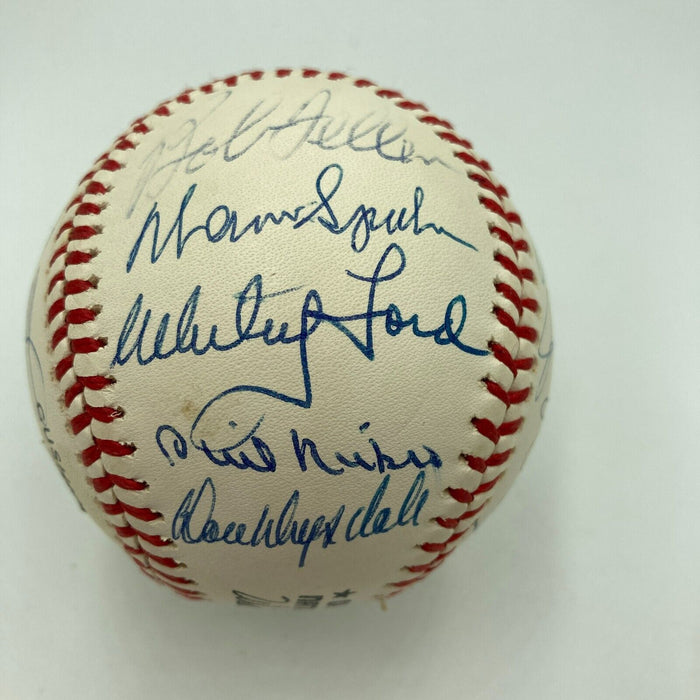 Sandy Koufax Tom Seaver Bob Gibson HOF Pitching Legends Signed Baseball JSA COA