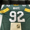 Reggie White "Minister Of Defense" Signed Inscribed Green Bay Packers Jersey JSA