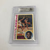 Kareem Abdul-Jabbar Signed 1978-79 Topps Basketball Card #110 BGS Certified
