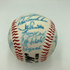 1985 - 1986 New York Mets Team Signed Baseball 28 Sigs With Gary Carter
