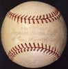 Red Faber Ed Walsh Ray Schalk Moe Berg Hall Of Fame  Signed Baseball Beckett