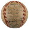 Jackie Robinson 1950 Brooklyn Dodgers Team Signed Baseball PSA DNA COA