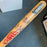 2000 Yankees Team Signed Bat Derek Jeter Mariano Rivera Inscribed "3 Peat" JSA