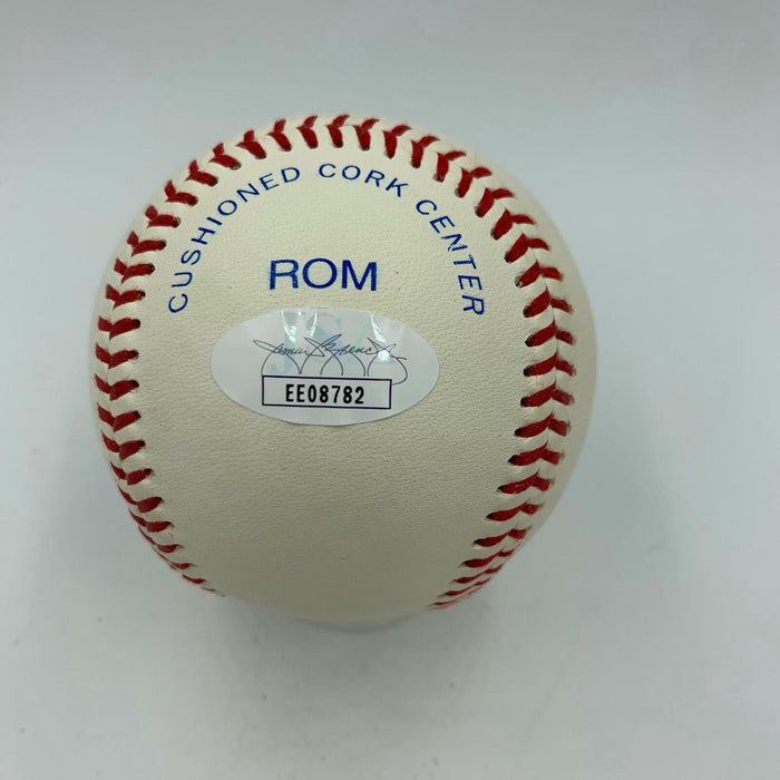 Hardcore Holly Single Signed Autographed Baseball WWE Wrestling With JSA COA