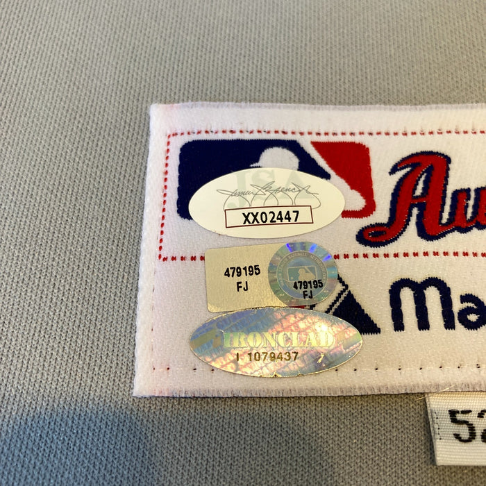 Joe Mauer 2011 Minnesota Twins Jackie Robinson Day "Game Used" Signed Jersey JSA