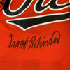 Frank Robinson Signed Heavily Inscribed Stats Baltimore Orioles Jersey PSA DNA