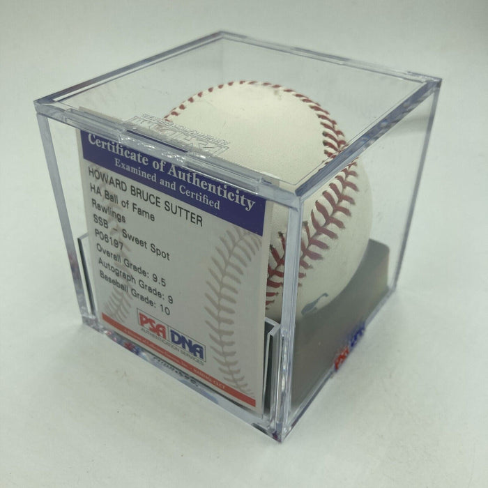 Bruce Sutter Full Name Signed Major League Baseball PSA DNA Graded 9.5 Mint+