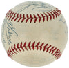 Satchel Paige 1953 St. Louis Browns Team Signed Baseball Beckett COA