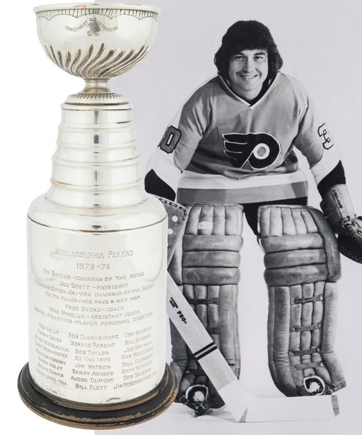 1973-74 Philadelphia Flyers Stanley Cup Trophy Presented To Bobby "Chief" Taylor