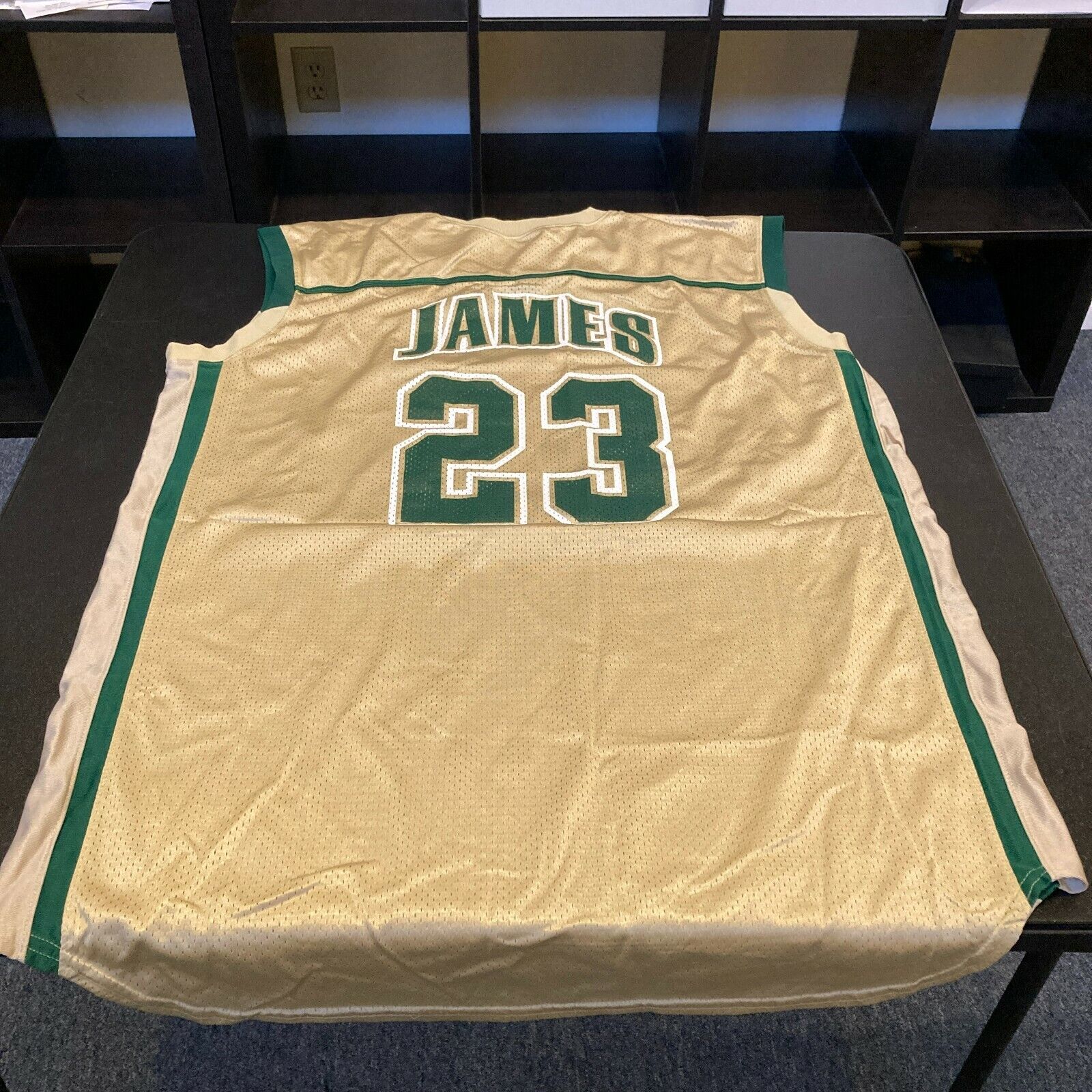 LeBron James Signed St. Vincent St. Mary High School Jersey UDA Upper —  Showpieces Sports