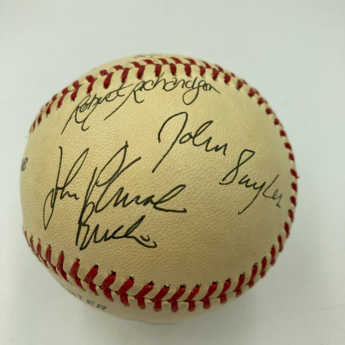 Eight Men Out Movie Cast Signed Baseball 11 Sigs Vintage 1988 RARE JSA COA