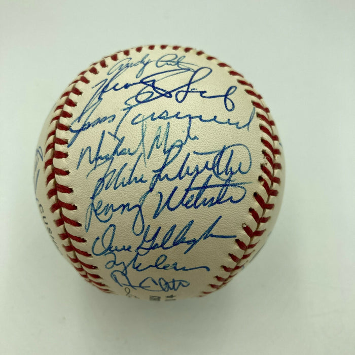 1992 Philadelphia Phillies Team Signed Official National League Baseball