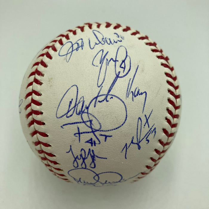 Stunning 2006 St. Louis Cardinals World Series Champs Team Signed Baseball PSA