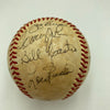 1981 New York Yankees AL Champs Team Signed Baseball Reggie Jackson