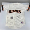 Willie Mays 660 Home Runs Signed San Francisco Giants Authentic Jersey JSA COA