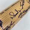 1998 NY Yankees WS Champs Team Signed Bat Derek Jeter Mariano Rivera JSA COA