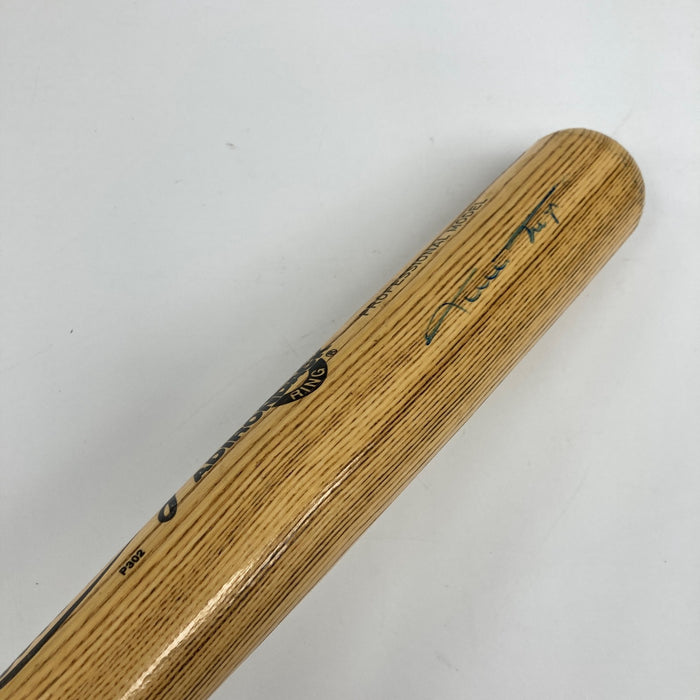 Willie Mays Hank Aaron 500 Home Run Club Signed Rawlings Baseball Bat JSA COA