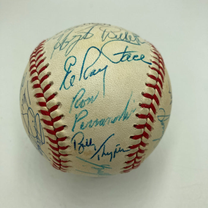 Legendary All Time Great Closers Multi Signed Baseball 23 Signatures JSA COA