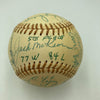 Beautiful George Brett Rookie 1974 Kansas City Royals Team Signed Baseball JSA