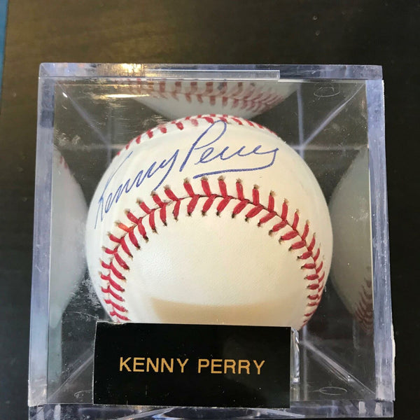 Kenny Perry Signed Autographed Official Major League Baseball PGA Golf