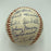 Hank Greenberg Joe Dimaggio 1960's Hall Of Fame Multi Signed Baseball JSA COA