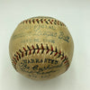 Babe Ruth & Lou Gehrig Dual Signed Official American League Baseball JSA COA